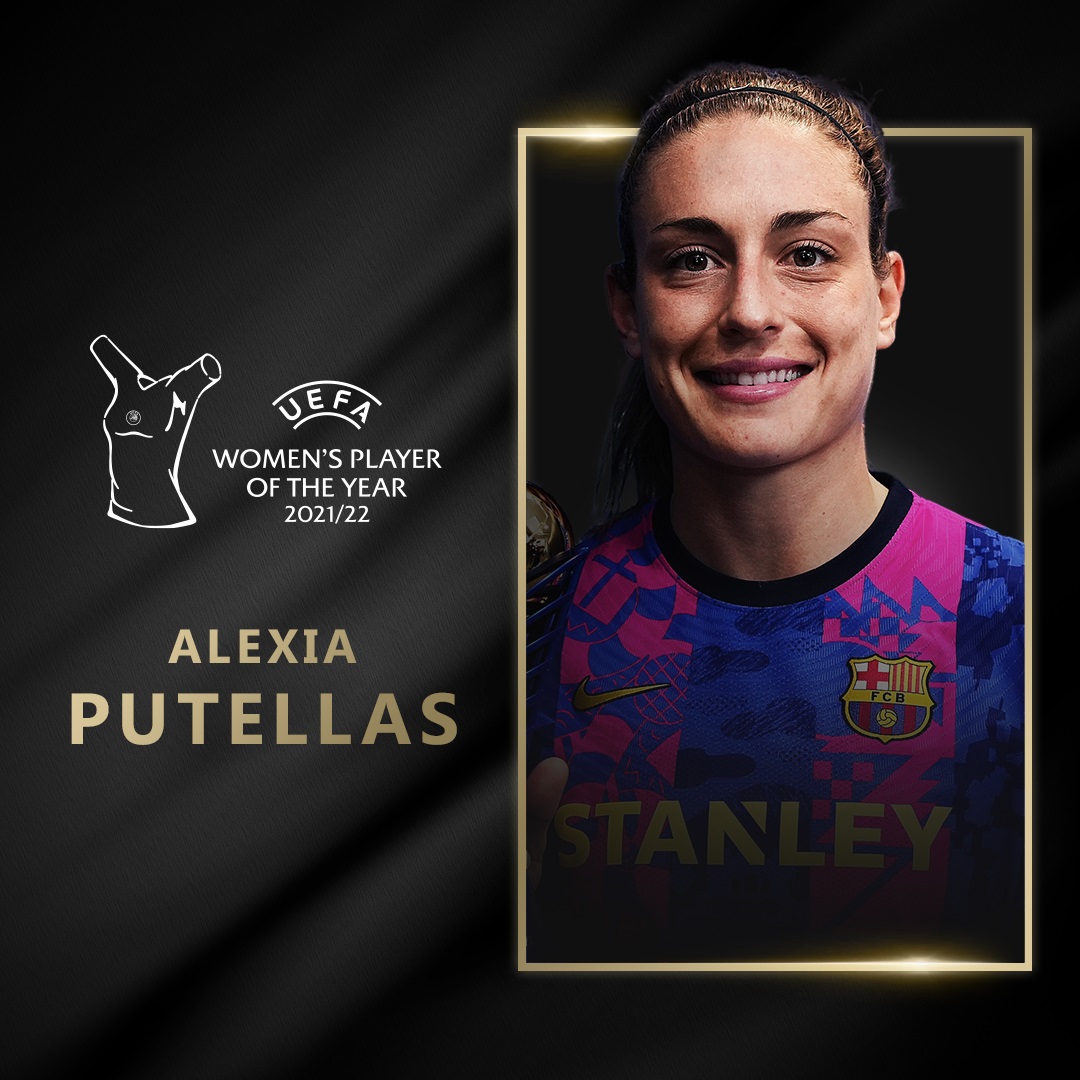 UEFA 2022 Player of the Year Alexia Putellas